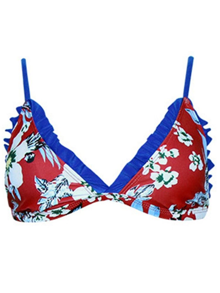 Biquíni Feminino Floral Com Estampa Sexy