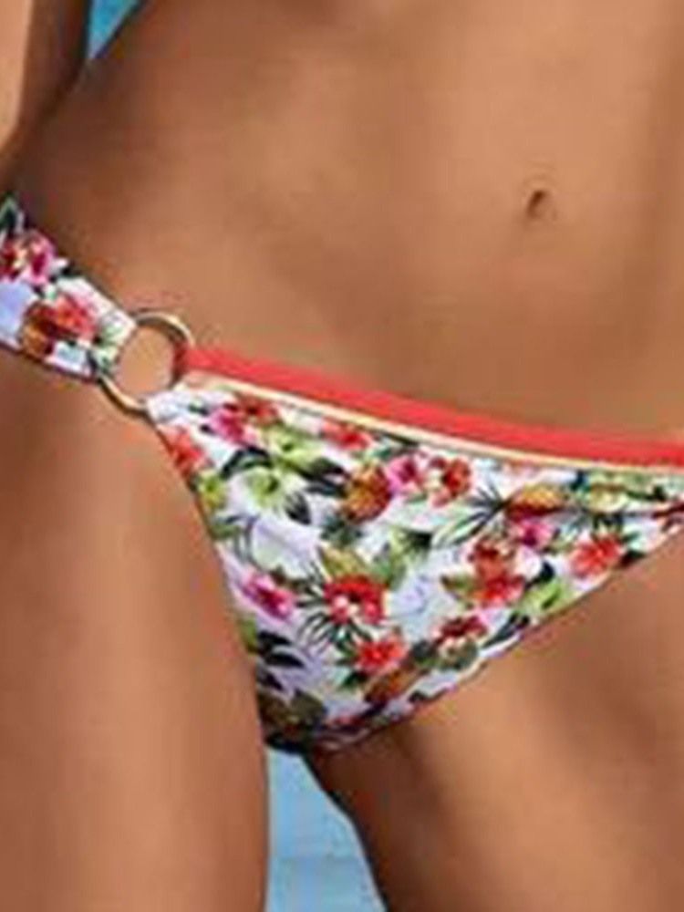 Conjunto De Biquíni Floral Sexy Feminino