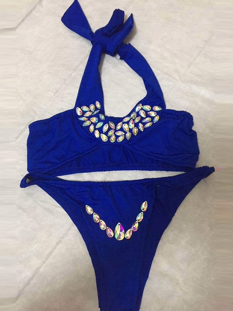 Conjunto Feminino Beach Look Tankini Conjunto Bead Swimwear