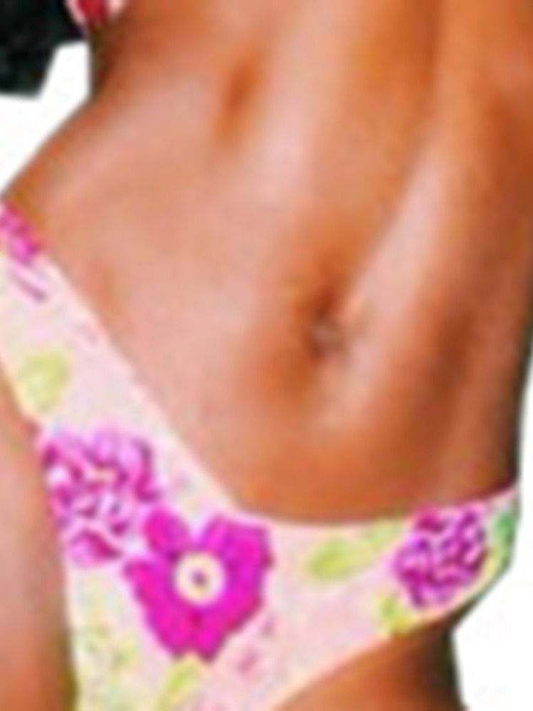 Fato De Banho Feminino Estampado Micro Skimpy