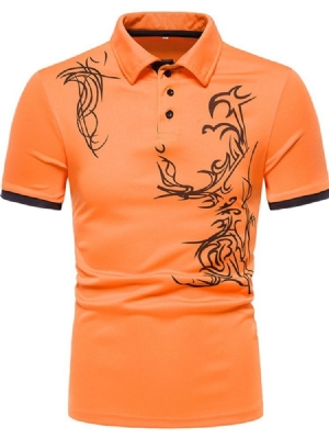 Camisa Polo Masculina De Gola Esporte Com Botão