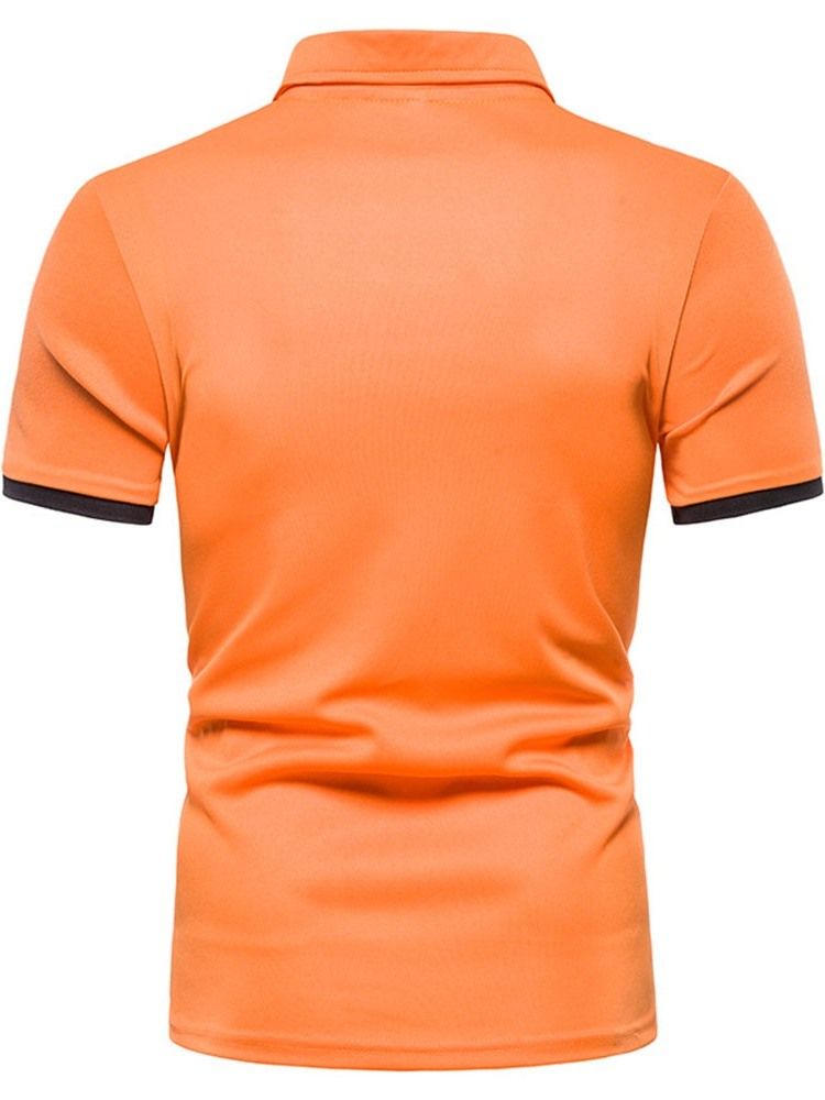 Camisa Polo Masculina De Gola Esporte Com Botão