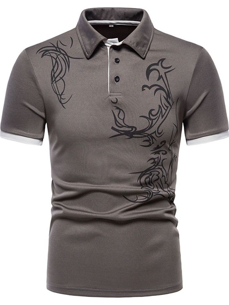 Camisa Polo Masculina De Gola Esporte Com Botão