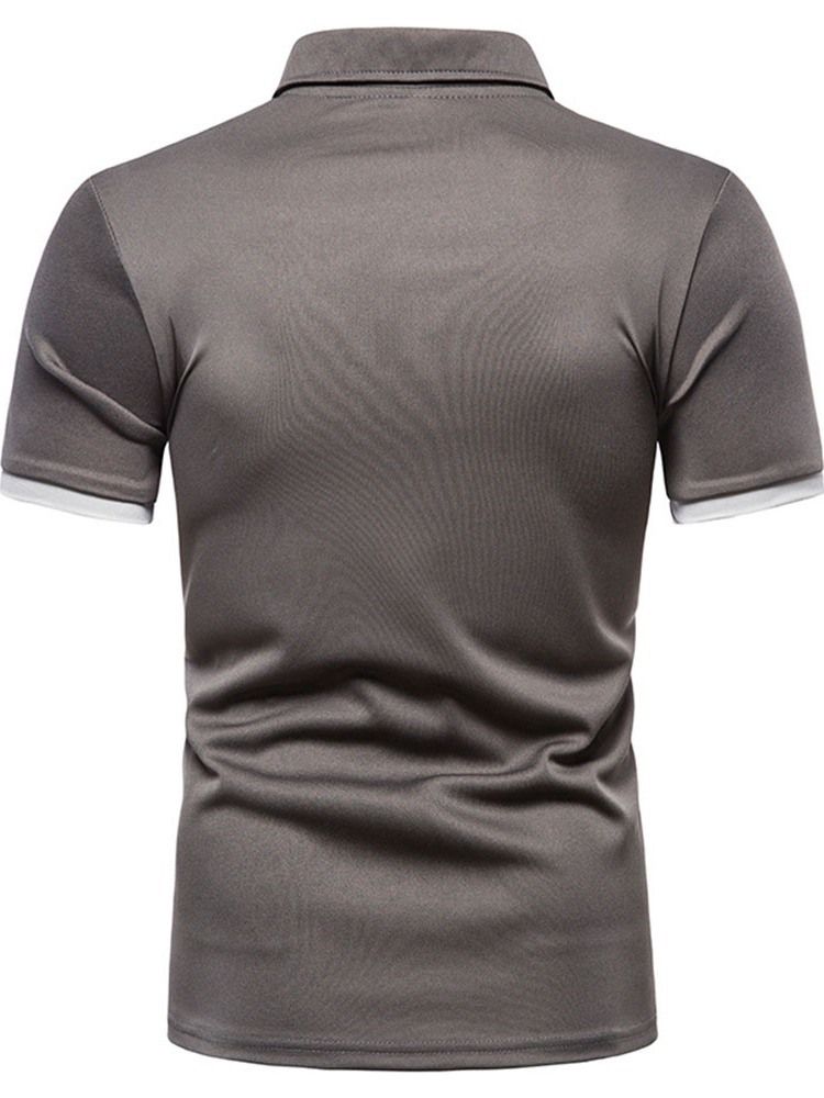 Camisa Polo Masculina De Gola Esporte Com Botão