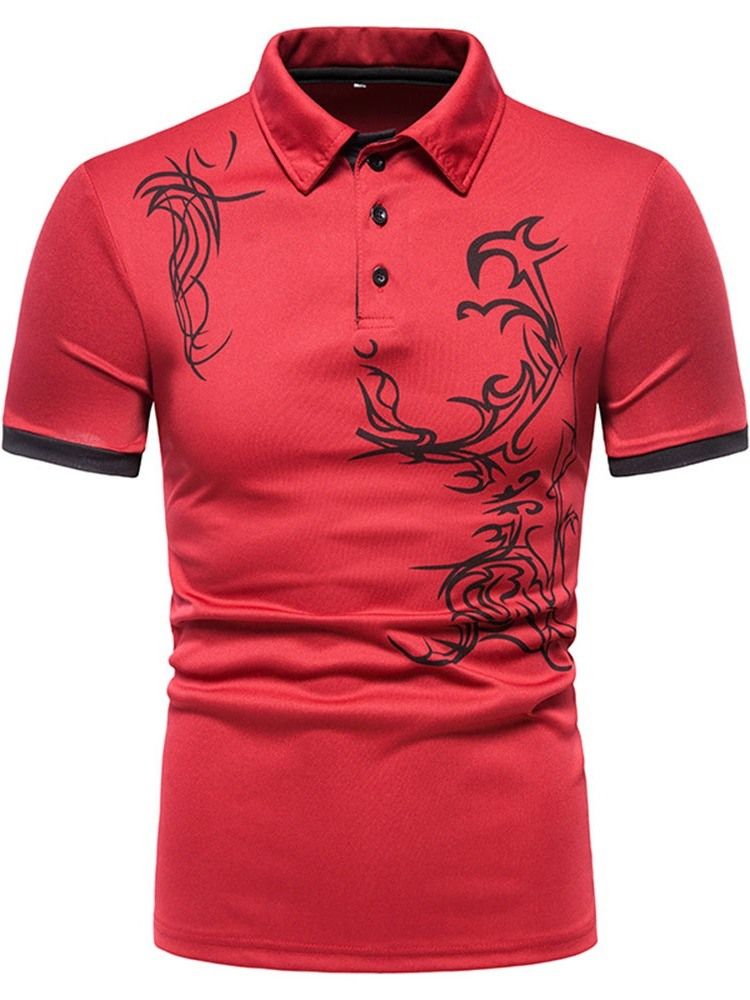 Camisa Polo Masculina De Gola Esporte Com Botão