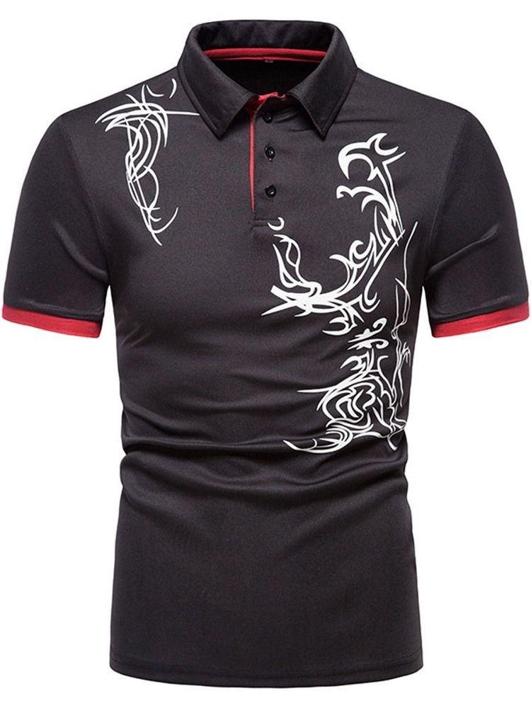 Camisa Polo Masculina De Gola Esporte Com Botão