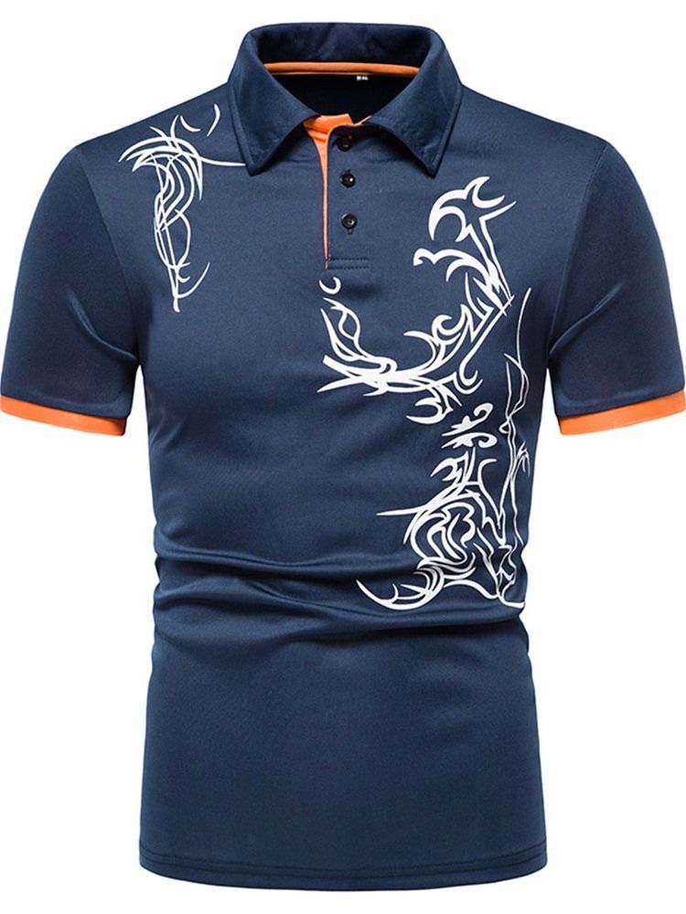 Camisa Polo Masculina De Gola Esporte Com Botão