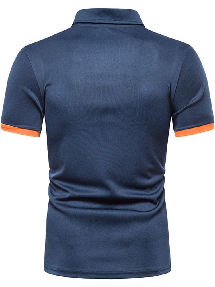 Camisa Polo Masculina De Gola Esporte Com Botão