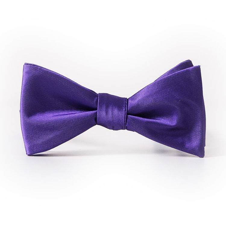 Bowtie Conciso Pure Color Para Homens