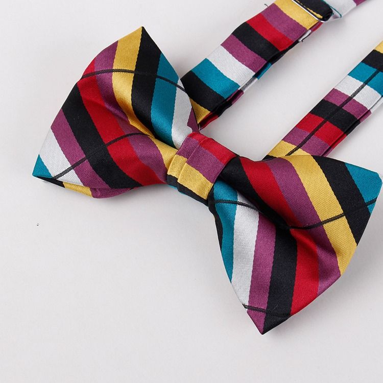 Bowtie Masculino De Poliéster Para Homens