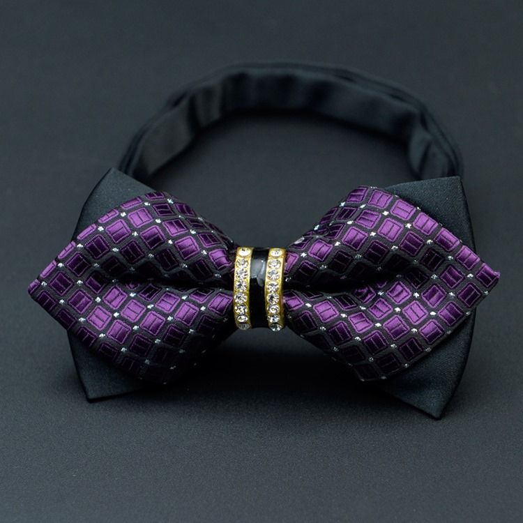 Diamante Ring Masculino Bow Tie