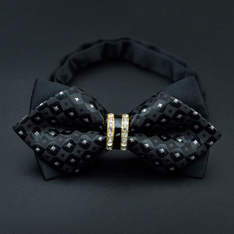 Diamante Ring Masculino Bow Tie