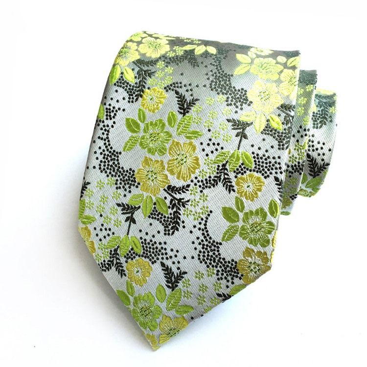 Gravata Floral Paisley Masculina