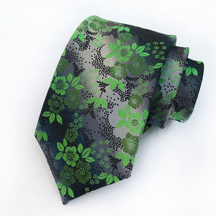 Gravata Floral Paisley Masculina