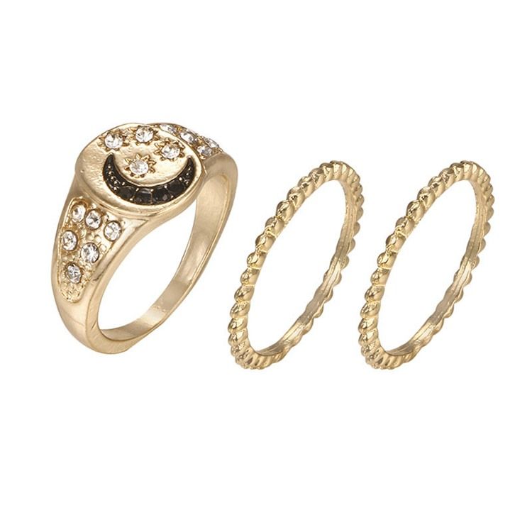 Diamante Golden Rings