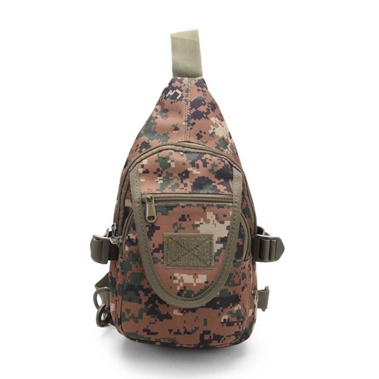 Bolsa De Ombro Oxford Bolsas Tipo Sling Camuflagem Unissex