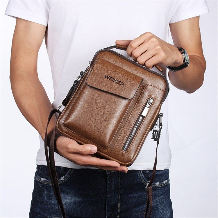 Sacos Crossbody Quadrados Simples Europeus De Pu