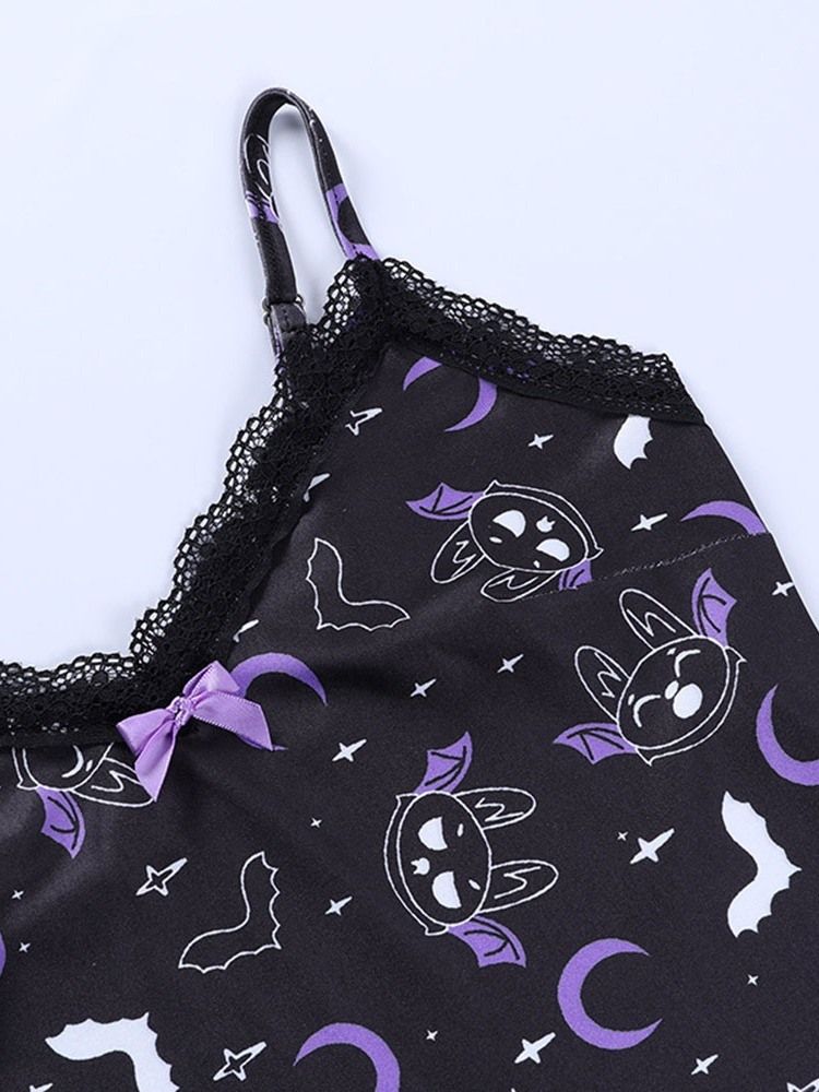 Vestido Feminino Estampado Sem Mangas Acima Do Joelho Geométrico