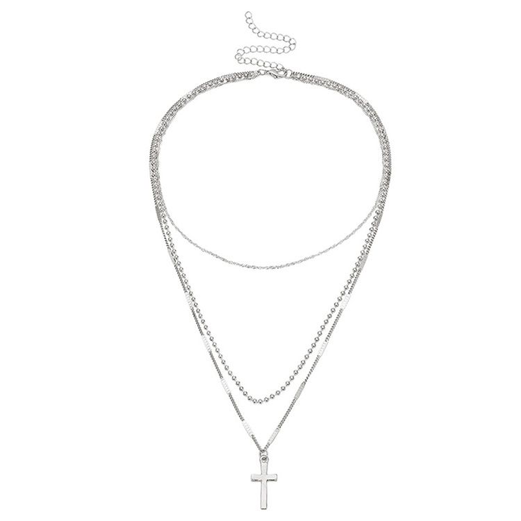 Colar Cross Charm