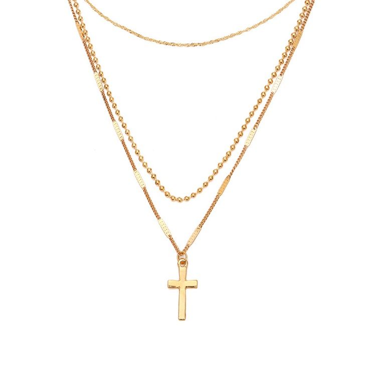 Colar Cross Charm