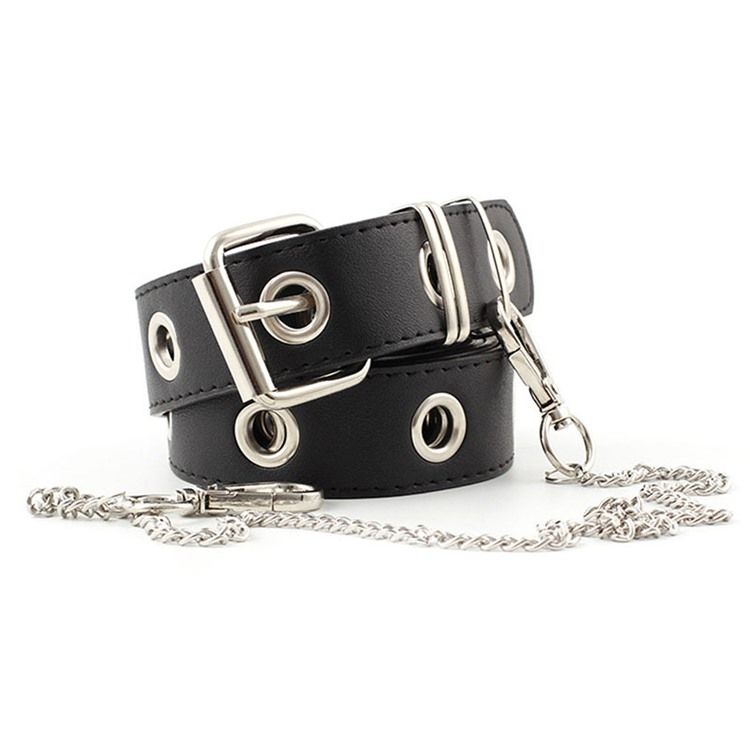 Pin Buckle Casual Pu Cinto