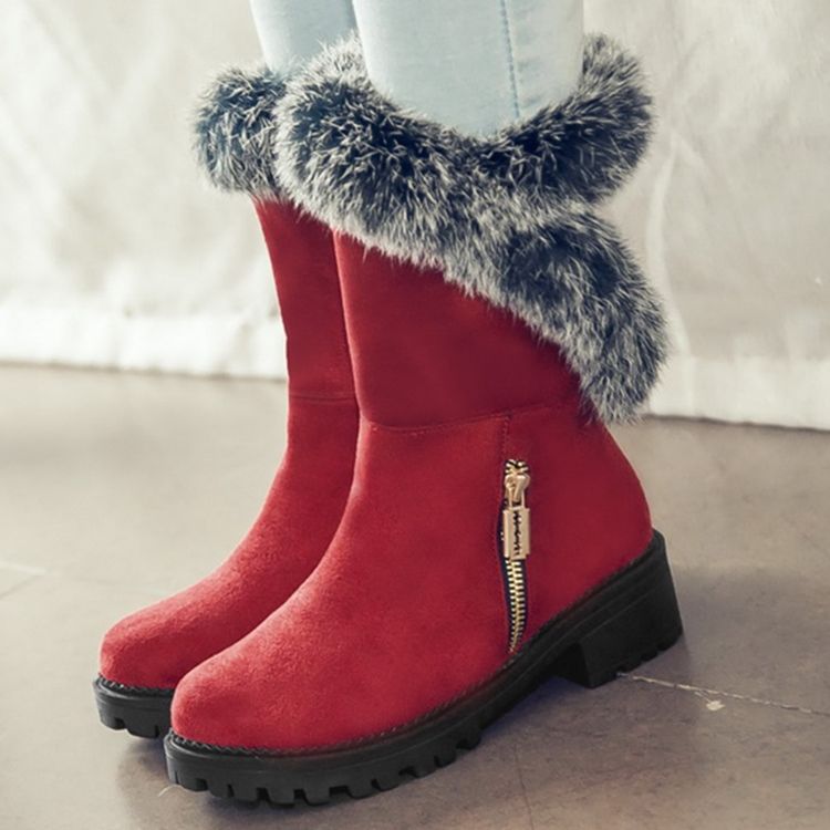 Botas Fofas De Neve Femininas