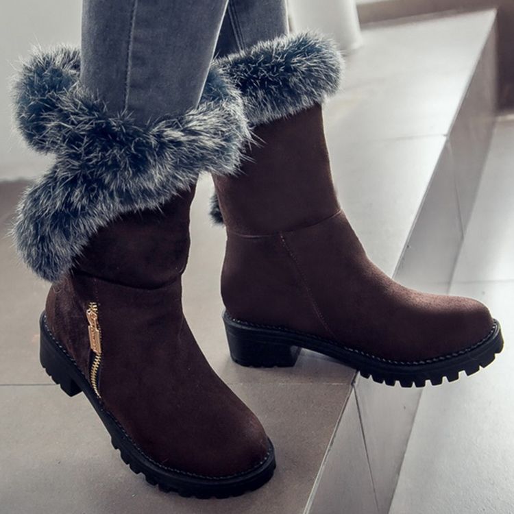 Botas Fofas De Neve Femininas