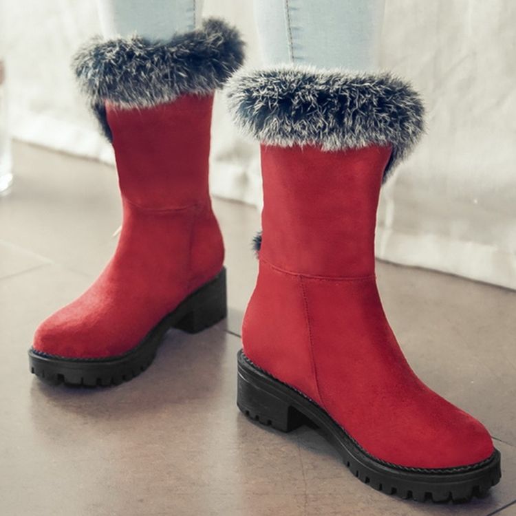 Botas Fofas De Neve Femininas