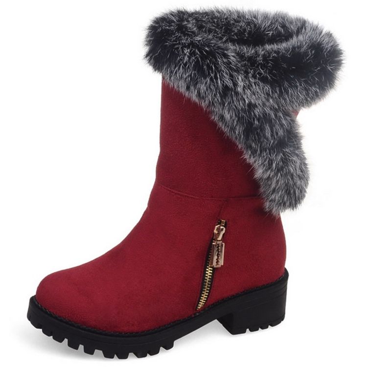 Botas Fofas De Neve Femininas