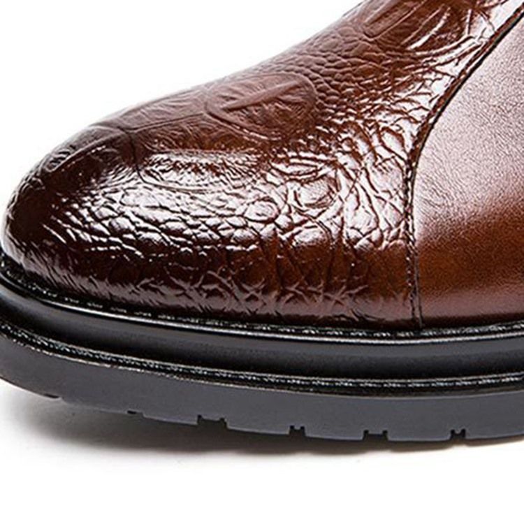 Botas De Neve Masculinas Com Zíper Simples Com Zíper Redondo