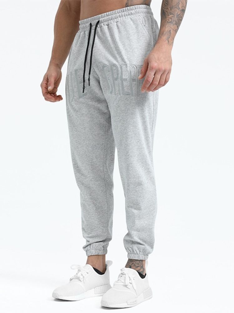 Calça Lápis Carta Cintura Média Calça Casual Masculina