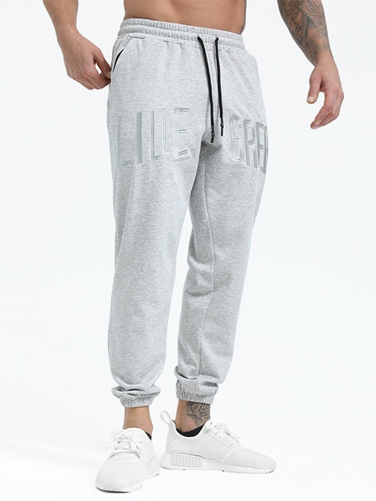 Calça Lápis Carta Cintura Média Calça Casual Masculina