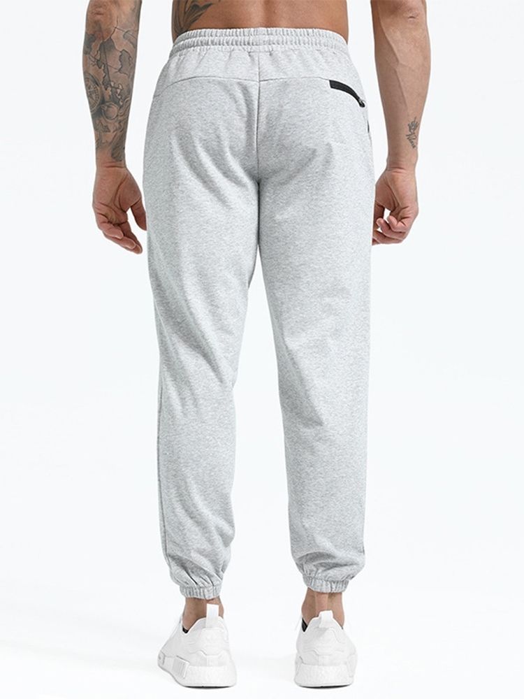 Calça Lápis Carta Cintura Média Calça Casual Masculina