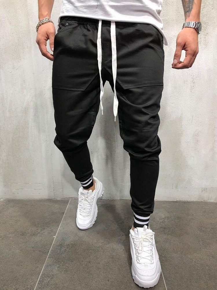 Calça Lápis Lápis Casual Masculino Quatro Estações