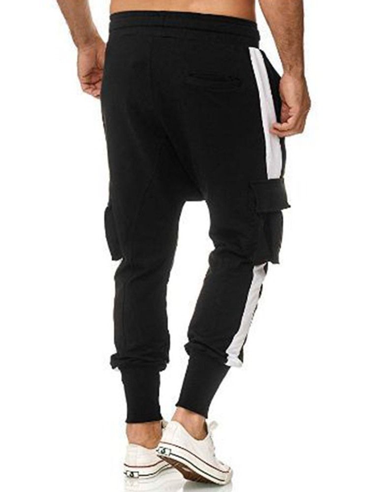 Calça Lápis Cor De Bolso Bloco Primavera Calça Casual Masculina