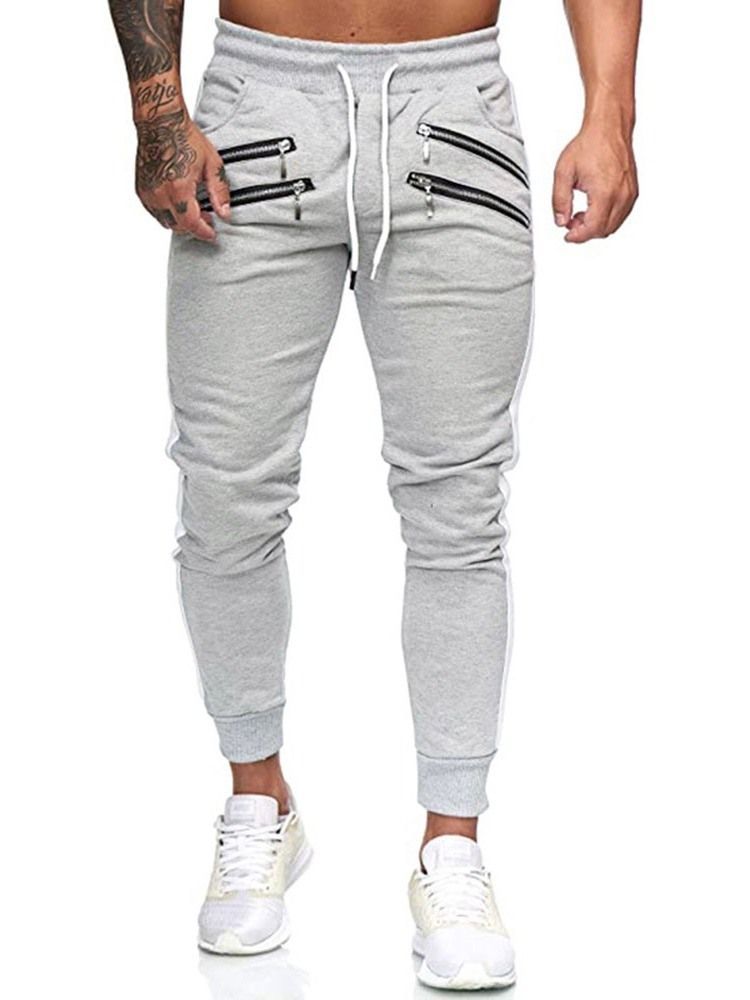 Calça Lápis De Corda Calça Casual Masculina Com Corda