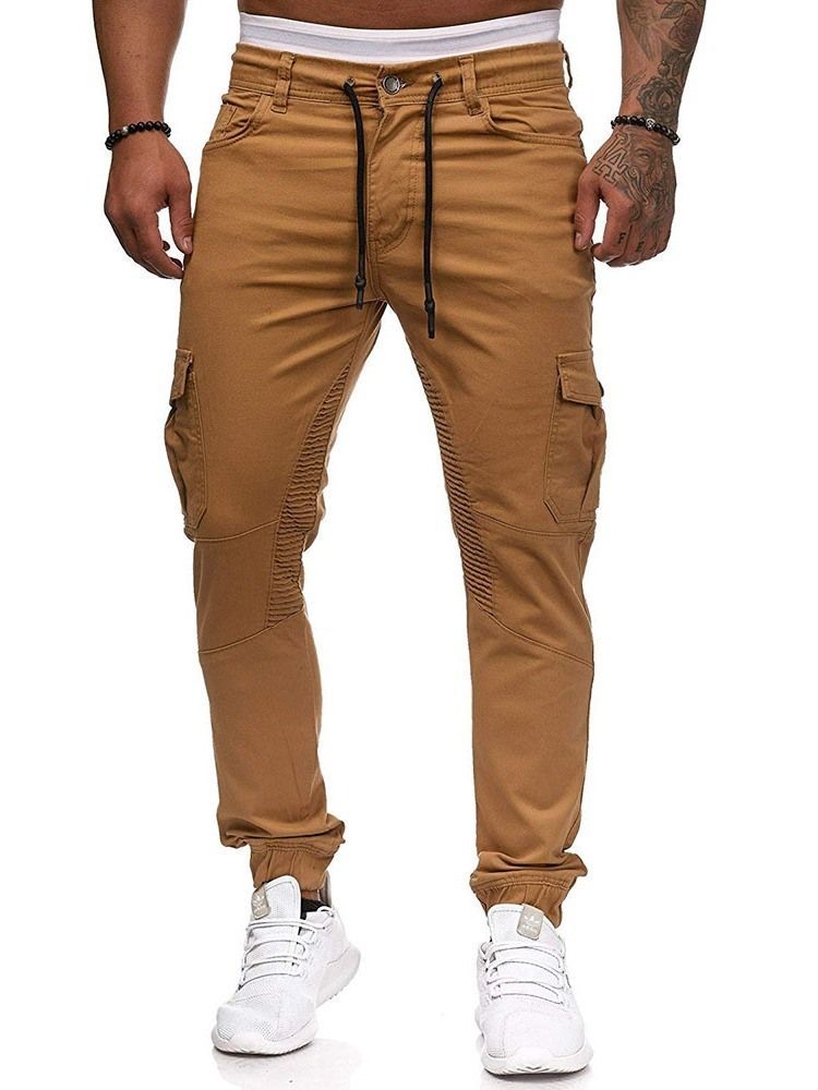 Calça Macacão Simples Com Rendas Four Seasons Mens Casual