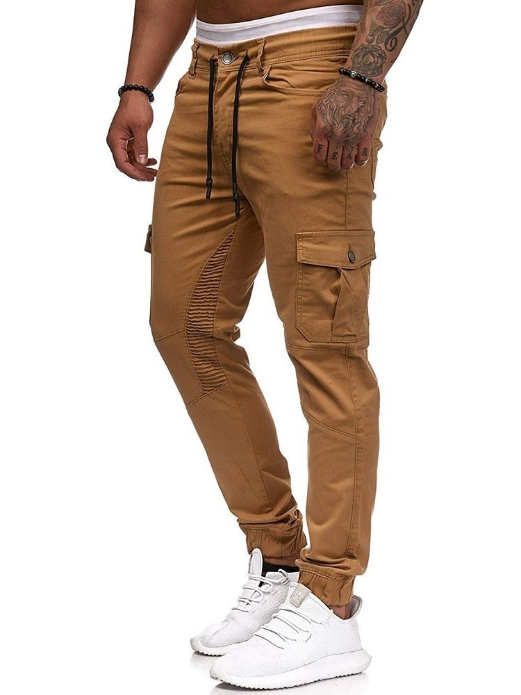 Calça Macacão Simples Com Rendas Four Seasons Mens Casual