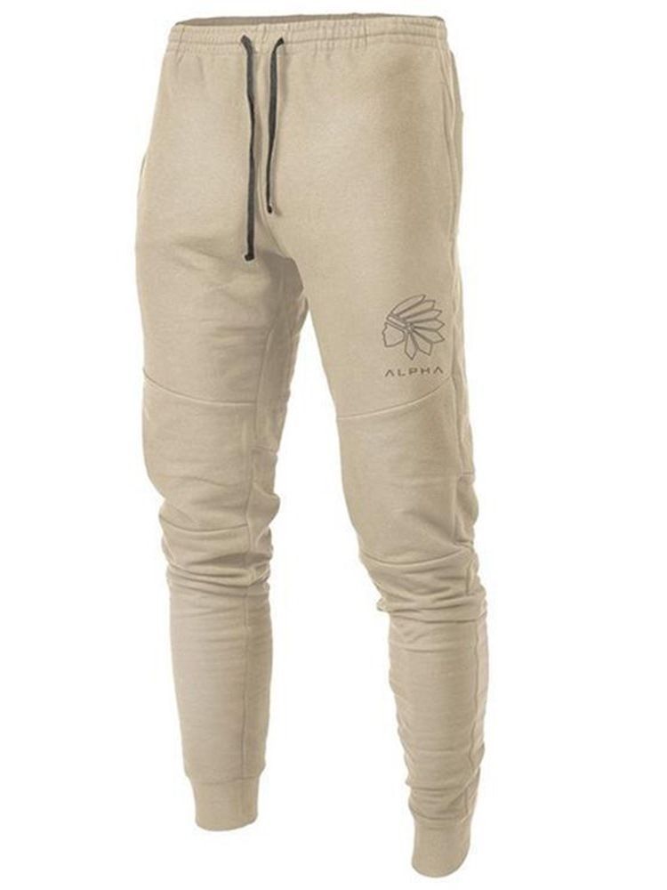 Imprimir Lápis Calça Calça Casual Masculina