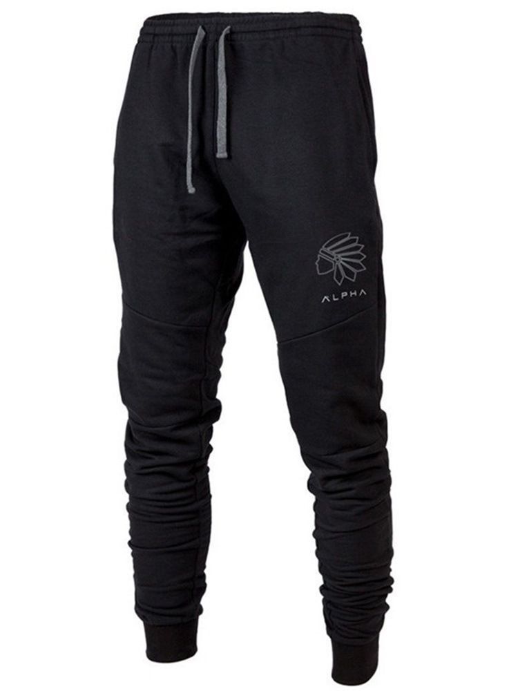 Imprimir Lápis Calça Calça Casual Masculina