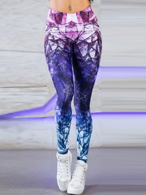 Calças De Ioga De Cintura Alta De Comprimento Total Com Padrão De Diamante Feminino Leggings Tiktok De Cintura Alta