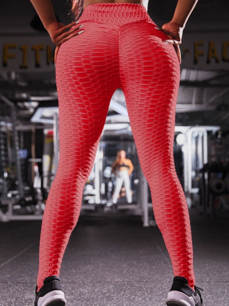 Calças Sólidas Femininas De Secagem Rápida Calças Yoga Calças De Cintura Alta Leggings Tiktok