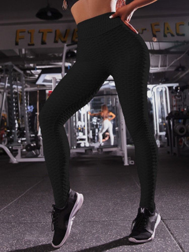 Calças Sólidas Femininas De Secagem Rápida Calças Yoga Calças De Cintura Alta Leggings Tiktok