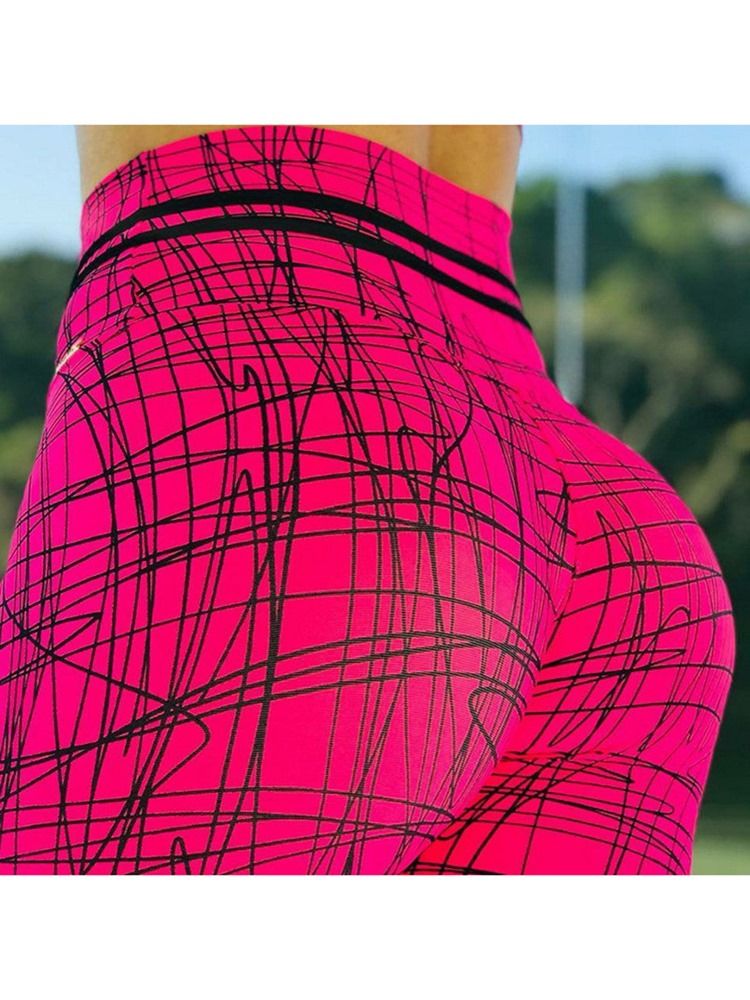 Estampa Feminina De Cintura Alta Push Up Gym Leggings Esportivos Calças De Ioga Cintura Alta Leggings Tiktok