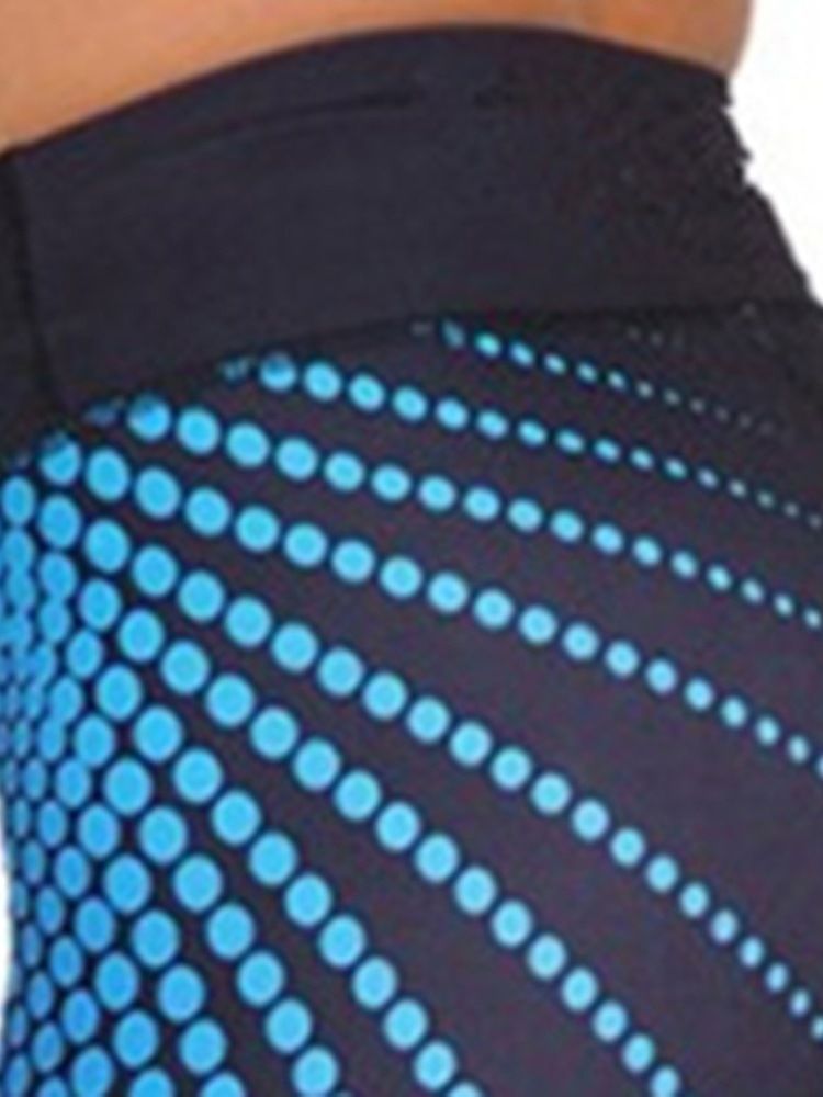 Estampa Moda 3d Feminina Respirável Running Yoga Calças Leggings Tiktok De Cintura Alta