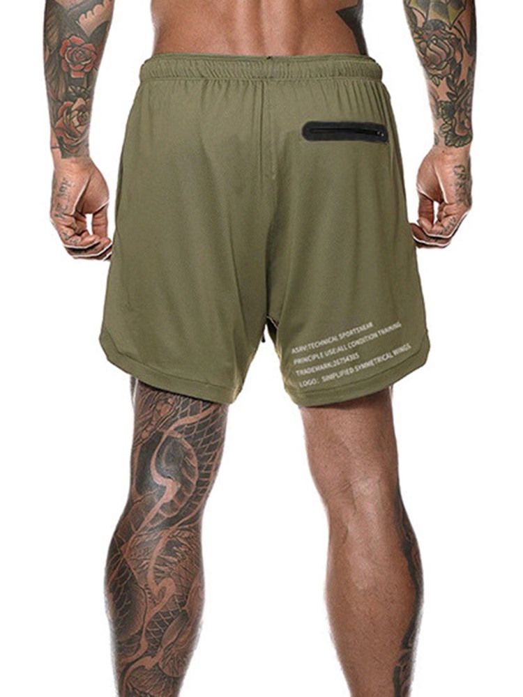 Shorts Camuflados Masculinos Ocultos Calças Esportivas De Verão