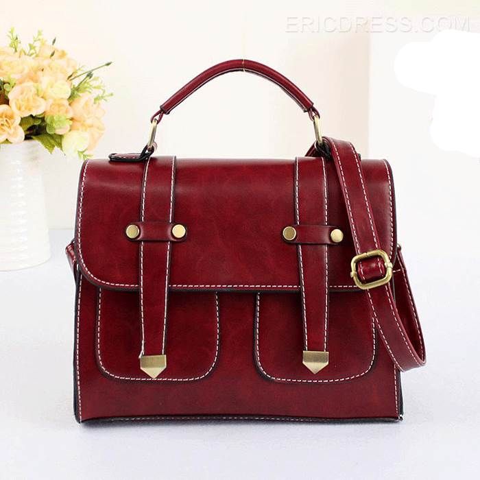 Bolsa De Ombro Formal Retrô Para Mulheres