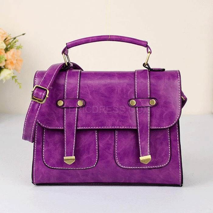 Bolsa De Ombro Formal Retrô Para Mulheres