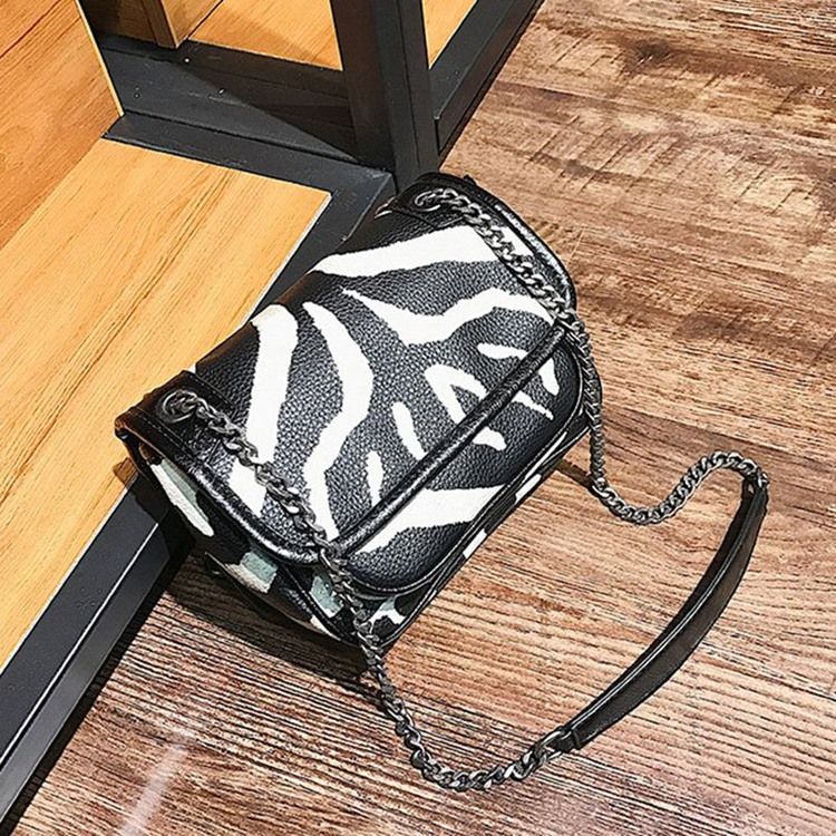 Bolsa Zebra Stripe Crossbody