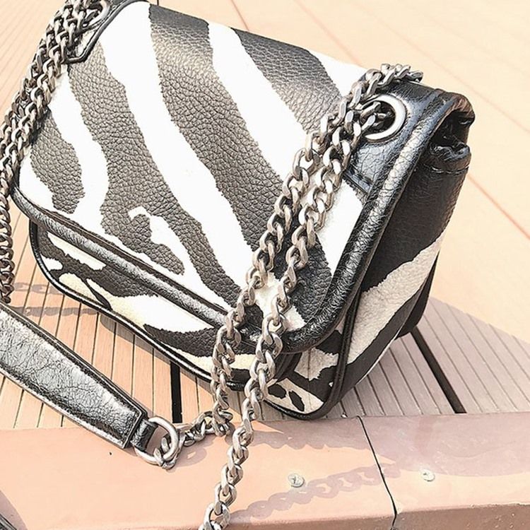 Bolsa Zebra Stripe Crossbody